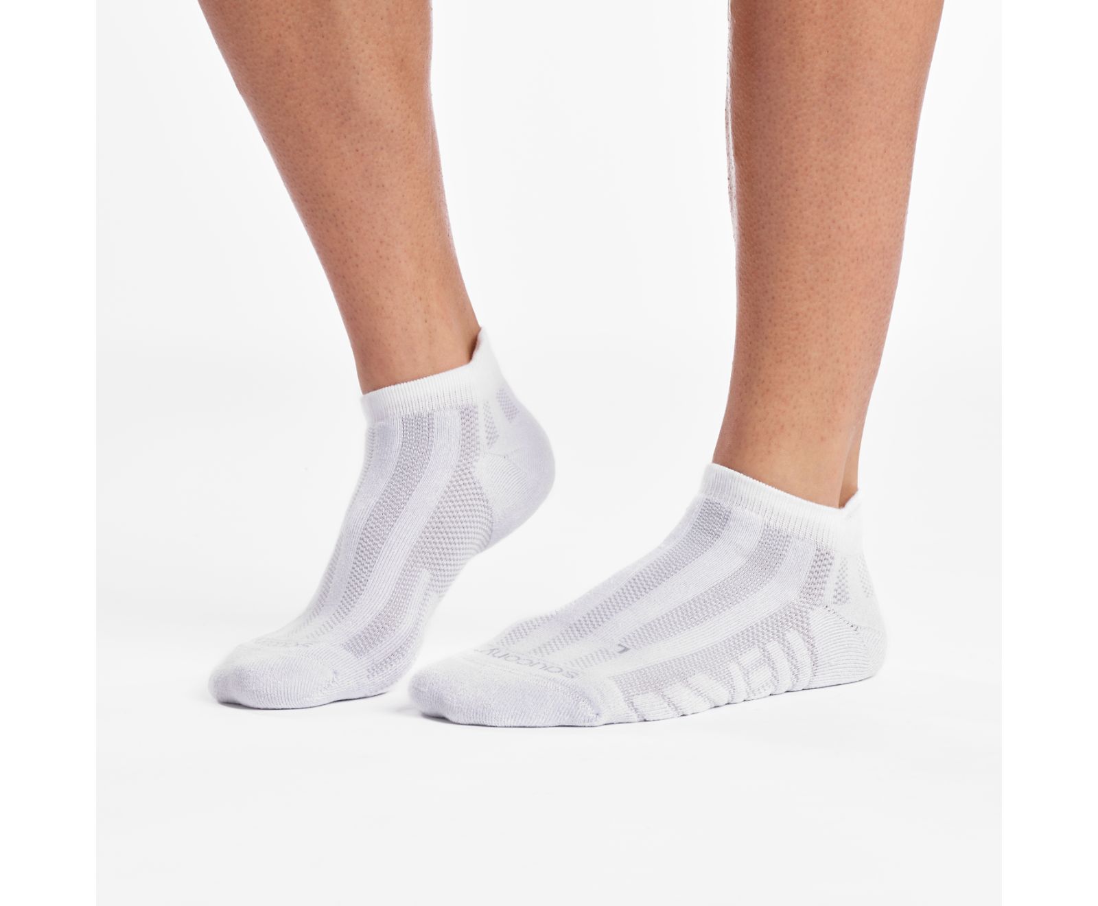 Calcetines Saucony Ventilator No Show Tab 1 Pack Niños Blancos | México 799LISH